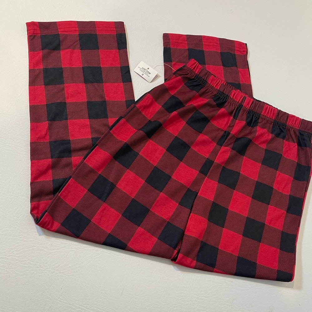 Feliz Navidad PJ’s Size 8. Unisex. 2 piece set. New With Tags. - Picture 6 of 13